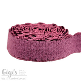 Elastic, Back Band Elastic, Scalloped Edge Plush, per 1 Yard