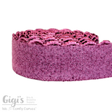 Elastic, Back Band Elastic, Scalloped Edge Plush, per 1 Yard