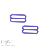Sliders and Rings, Nylon Coated Metal, 2 Sliders Set