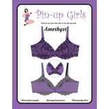 Bra Pattern, Amethyst Lace Bra Pattern, Bra-Makers Supply - Gigi's Bra Supply