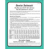 Bra Pattern, Denise Swimsuit, Bra-Makers Supply