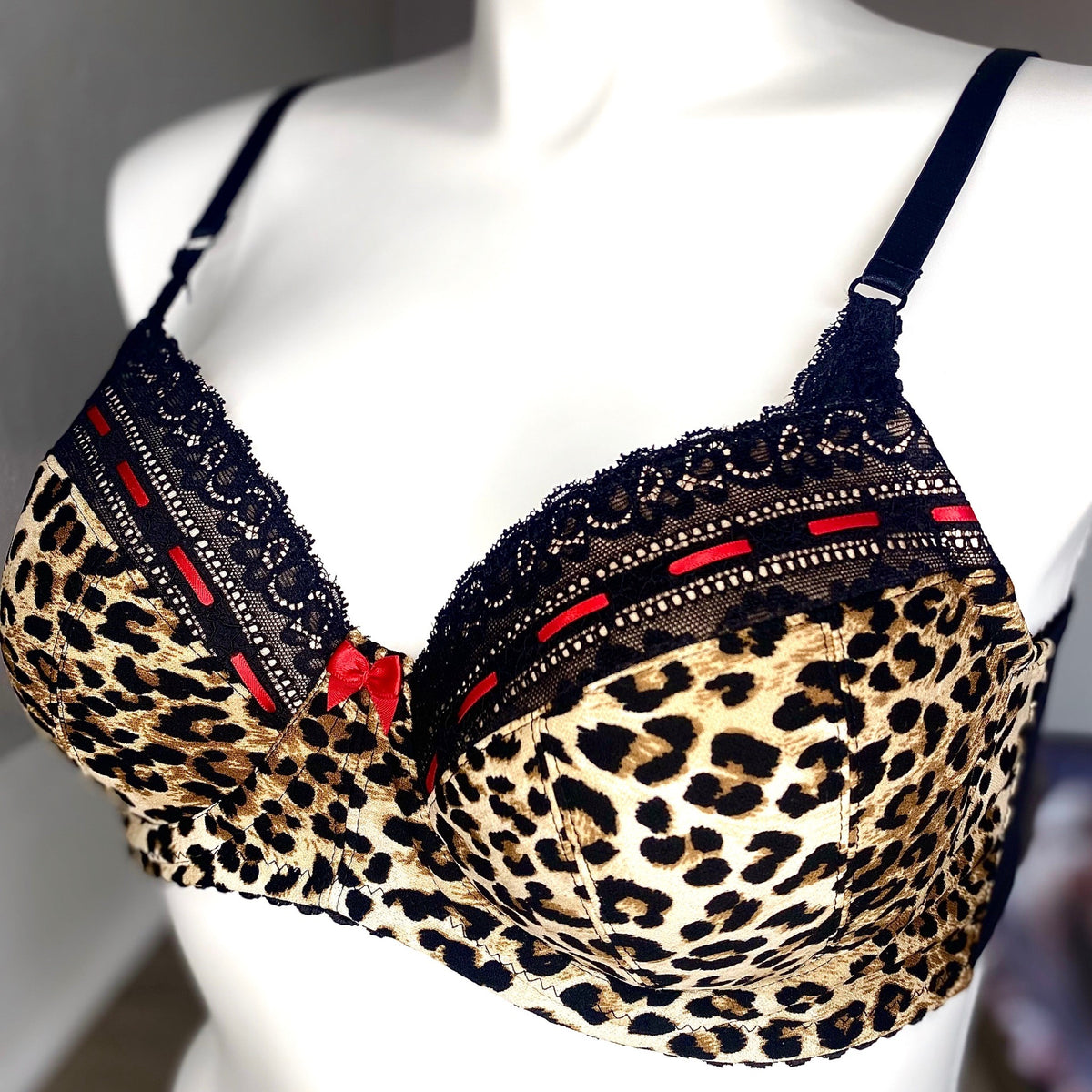 Leopard Lace Softcup Bra- 1203 – Bravo Bra Boutique