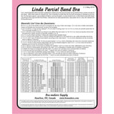 Bra Pattern, Linda Partial Band Bra Pattern