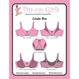 Bra Pattern, Linda Partial Band Bra Pattern