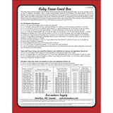 Bra Pattern, Ruby Full Band Bra, Bra-Makers Supply