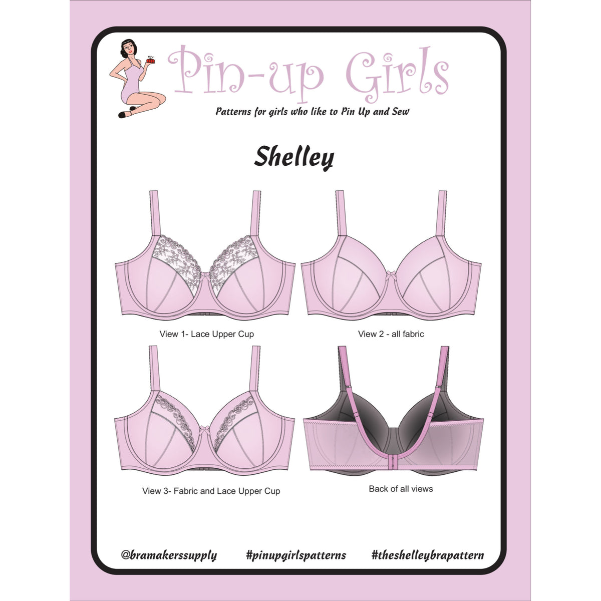 Sewing Bras - Designing a New Style Based on a Well Fitting Pattern (aka  Block) — LilypaDesigns