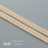 Hooks and Eyes Tape, Nylon Hook and Eye Tape Single Row (per 8 Hooks, ~6")
