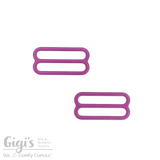 Sliders and Rings, Nylon Coated Metal, 2 Sliders Set