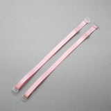 Elastic, 3/8" Satin Strap Set, Detachable Pre-Made Satin Bra Strap Set - Gigi's Bra Supply