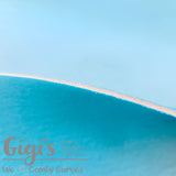 Turquoise, 1/8", Foam, Classic Bra Makers Supply, Cut-and-Sew Foam, per 1/2 yard - Gigi's Bra Supply