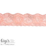 Lace, 1" Floral Stretch Lace Trim