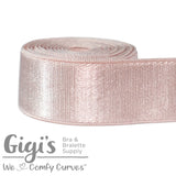 Blush Pink, 3/4" Elastic, Strap Elastic, Satin Bra Strap Elastic, per 1 Yard - Gigis Bra Supply