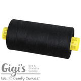 Bra Sewing Thread, Gütermann Mara 120 All Purpose Polyester Thread - Tex 25 – 1,000 Meters, 1,093 Yds.