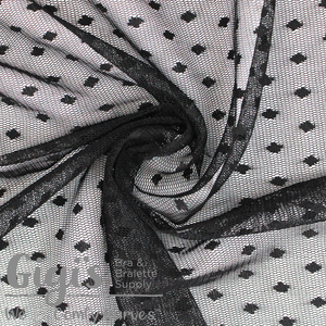 Fabric, Mesh Fabric, Fun Dot Mesh Fabric 1/2 Yard