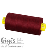 Bra Sewing Thread, Gütermann Mara 120 All Purpose Polyester Thread - Tex 25 – 1,000 Meters, 1,093 Yds.