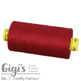 Bra Sewing Thread, Gütermann Mara 120 All Purpose Polyester Thread - Tex 25 – 1,000 Meters, 1,093 Yds.