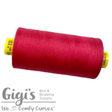 Bra Sewing Thread, Gütermann Mara 120 All Purpose Polyester Thread - Tex 25 – 1,000 Meters, 1,093 Yds.