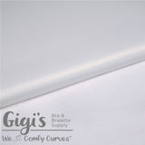 White, Bra Fabric Kit, Duoplex, Power Net, Bra Making Fabric Kit for all Bra Patterns - Gigis Bra Supply