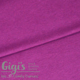 Fuchsia, Fabric, Cotton Jersey Knit Fabric, Organic Cotton Jersey Knit Fabric, per 1/2 Yard, Bra Maker's Supply - Gigi's Bra Supply