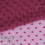 Fabric, Mesh Fabric, Fun Dot Mesh Fabric 1/2 Yard