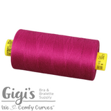Bra Sewing Thread, Gütermann Mara 120 All Purpose Polyester Thread - Tex 25 – 1,000 Meters, 1,093 Yds.