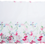 Tulle, Pollinator Blooms Tulle, 9"