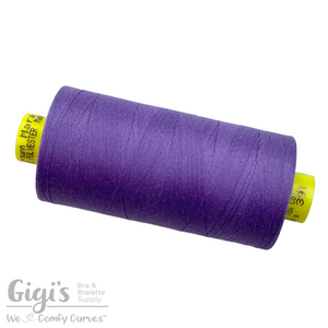 Bra Sewing Thread, Lilac, Gütermann Mara 120 All Purpose Polyester Thread - Tex 25 – 1,000 Meters, 1,093 Yds.