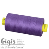 Bra Sewing Thread, Gütermann Mara 120 All Purpose Polyester Thread - Tex 25 – 1,000 Meters, 1,093 Yds.