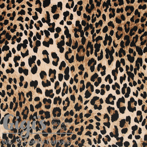 Fabric, Scuba Print Fabric, Leopard Print Scuba Fabric per 1/2 Yard