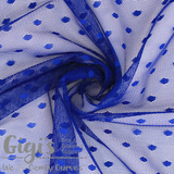 Fabric, Mesh Fabric, Fun Dot Mesh Fabric 1/2 Yard