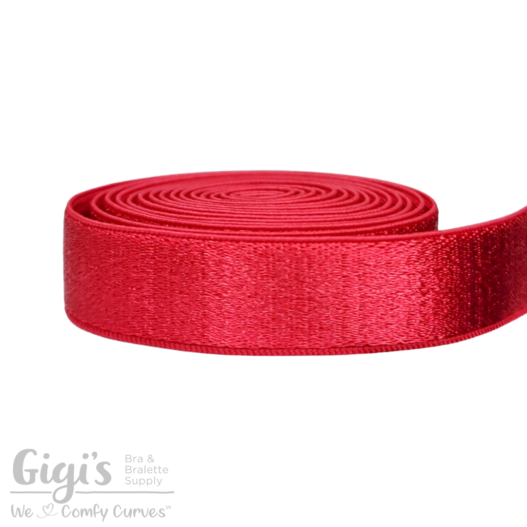 Red Spaghetti Elastic Cord, 5mm Unstitched Lycra Elastic for Bikini Straps  and Ties, Lingerie, Hair Bands, Face Masks and Bracelets 
