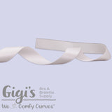 Peach, Ribbon, 5/8", Double Faced Satin Ribbon - Gigi's Bra Supply