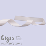 Ribbon, Double Faced Satin Ribbon per Yard