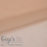 Fabric, Bra Cup Lining, Sheer Bra Cup Lining 1/2 Yard - Gigis Bra Supply