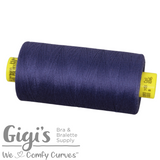 Bra Sewing Thread, Gütermann Mara 120 All Purpose Polyester Thread - Tex 25 – 1,000 Meters, 1,093 Yds.