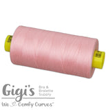 Blush, Bra Sewing Thread, Gütermann Mara 120 All Purpose Polyester Thread - Tex 25 – 1,000 Meters, 1,093 Yds. - Gigis Bra Supply