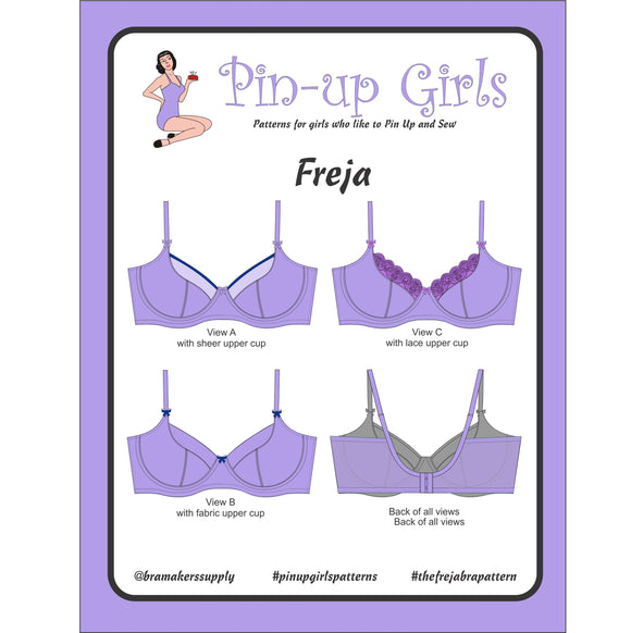 Image result for Bra Cup Pattern-Free  Bra sewing pattern, Bra pattern, Bra  sewing
