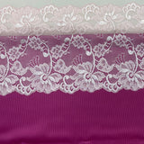 Bra Fabric Kit, Fuchsia and Lace Trio Bra Making Fabric Kit for all Bra Patterns