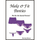 Panties Makers Book, Make and Fit Panties Book, Bra-Makers Supply - Gigi's Bra Supply