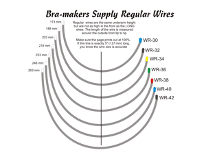 Underwire Sizing Charts - Mailed Pages