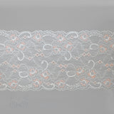 Sheer Bra Kit, Sandy and Coral Full Bra Kit (Fabric, Findings, Lace and Sheer Cup Lining)