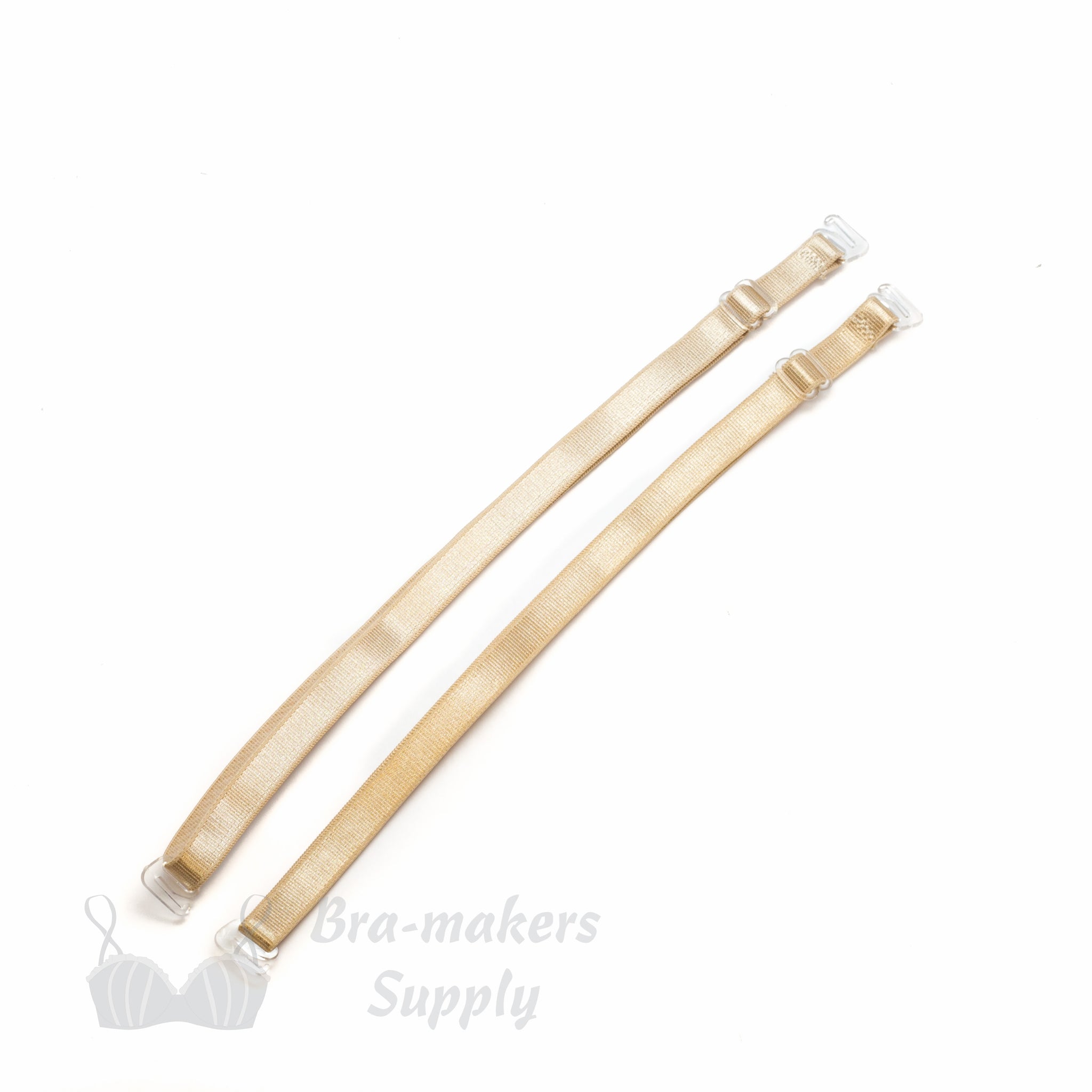 1/4 and 3/8 Ivory Black White Adjustable Bra Strapsbeaded Elastic